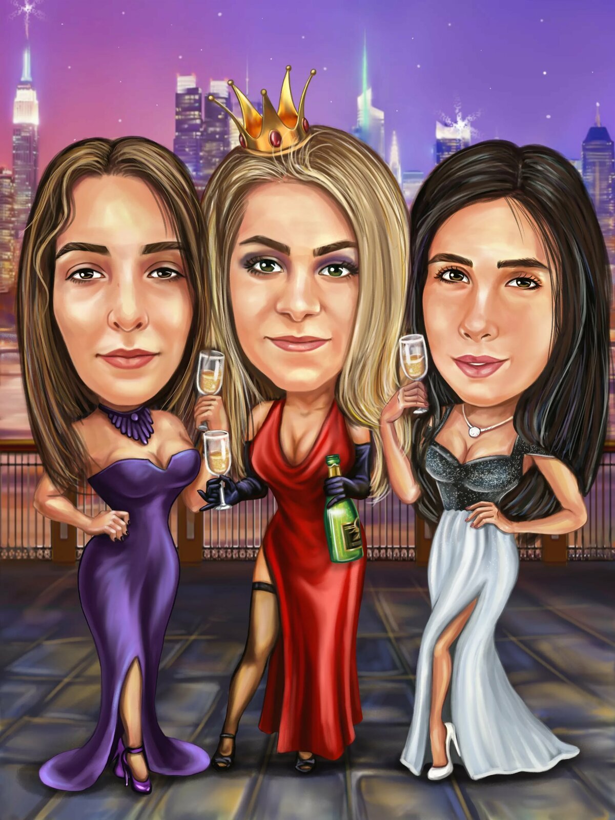 Три Веселые подруги