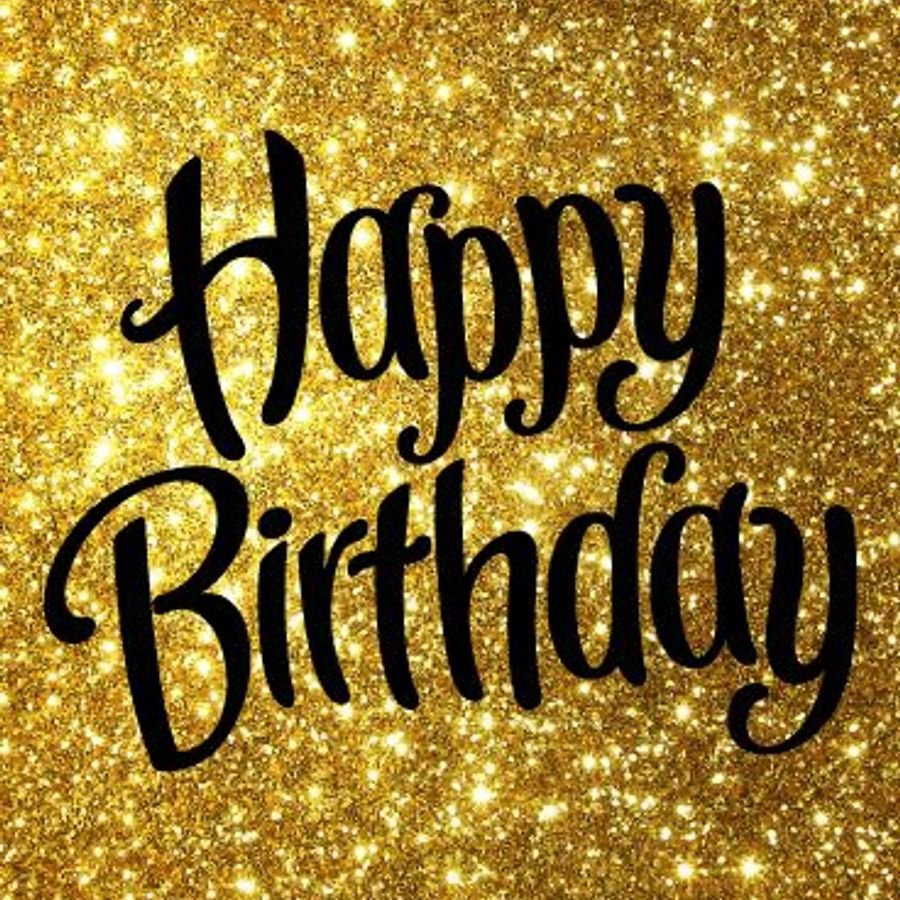 С днем рождения