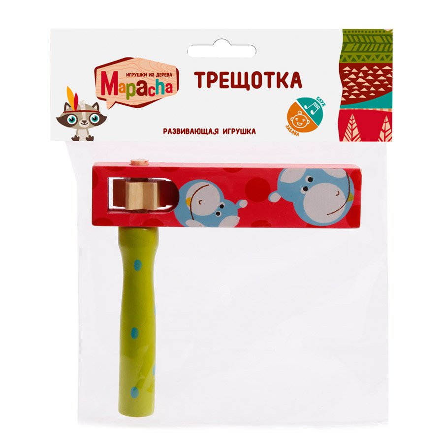 Игрушка Mapacha трещотка 76432