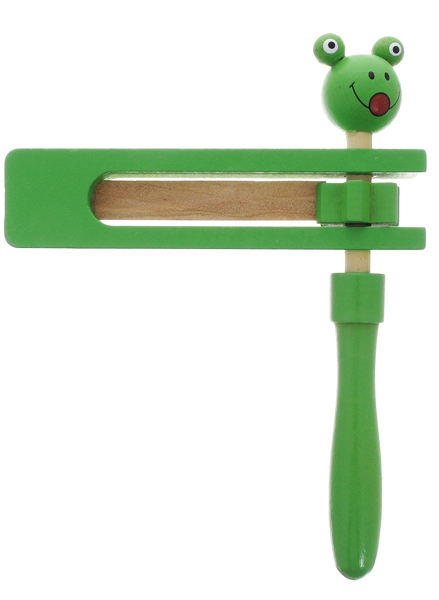 Трещетка игрушка деревянная