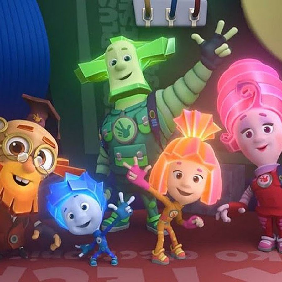 Фиксики для печати