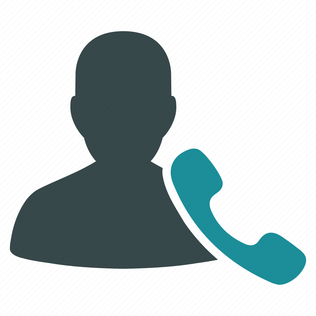 Силует человек и телефон