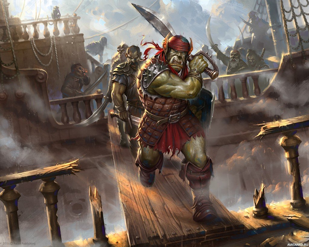 Варкрафт орки пираты