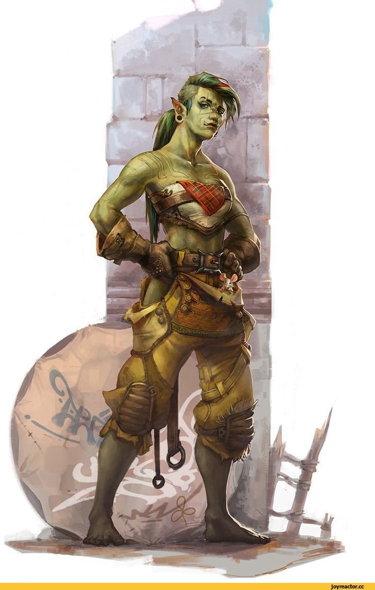 Dungeons Dragons полуорк