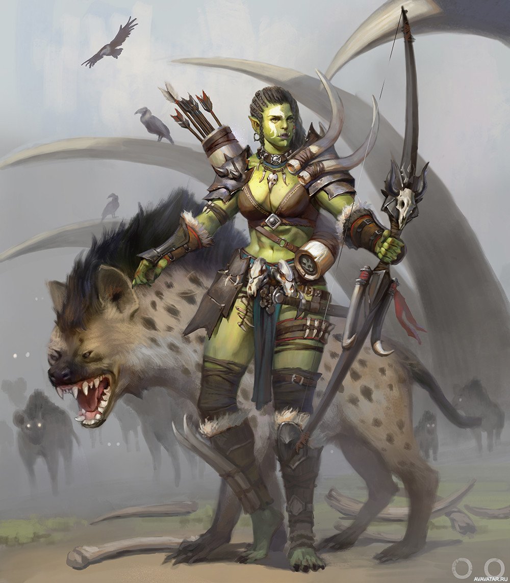 Раса ликантроп фэнтези арт