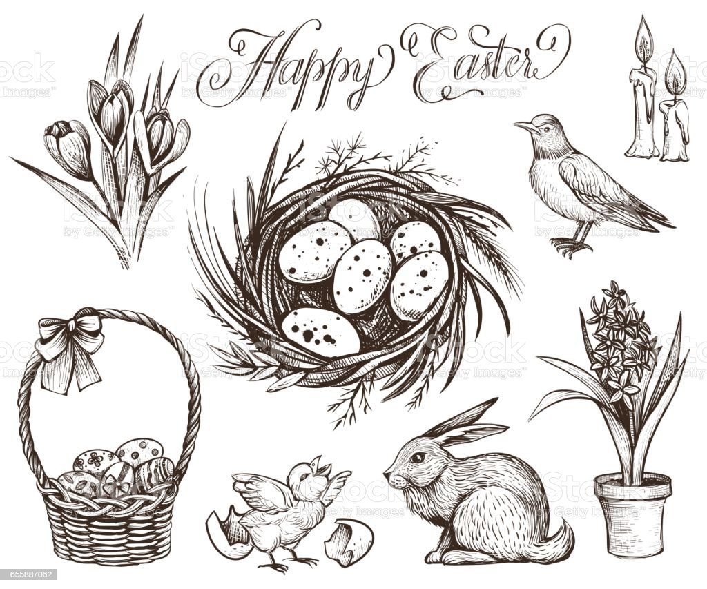 Пасха Графика