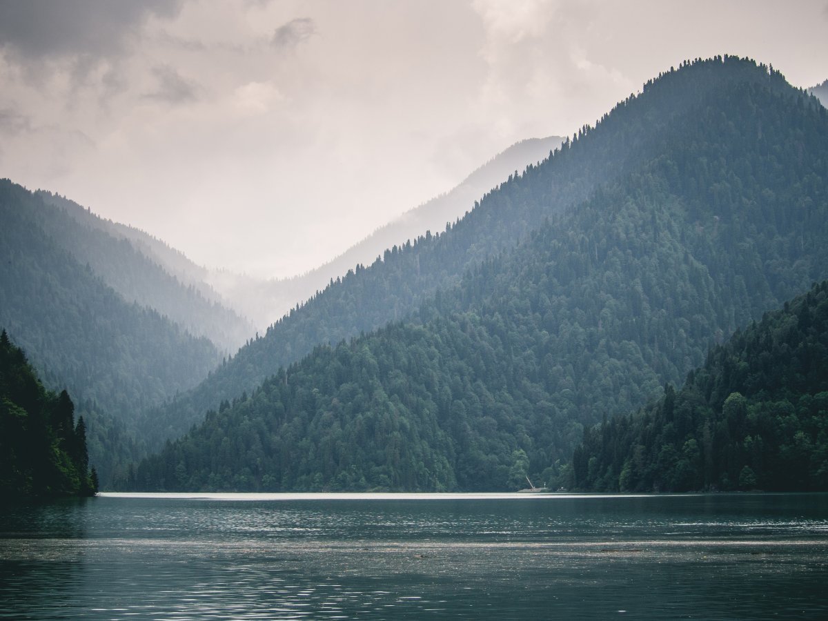 Озеро Рица 1920