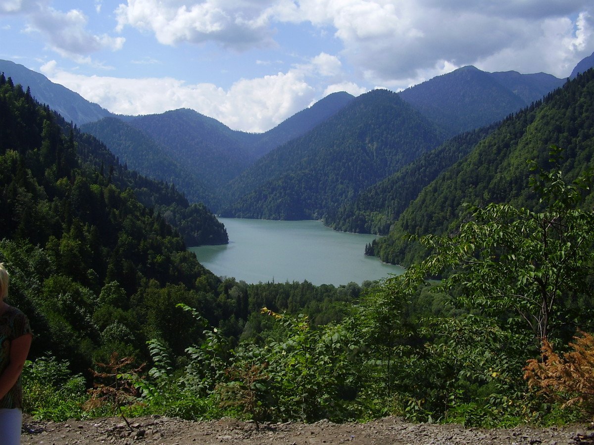 Озеро Рица Абхазия