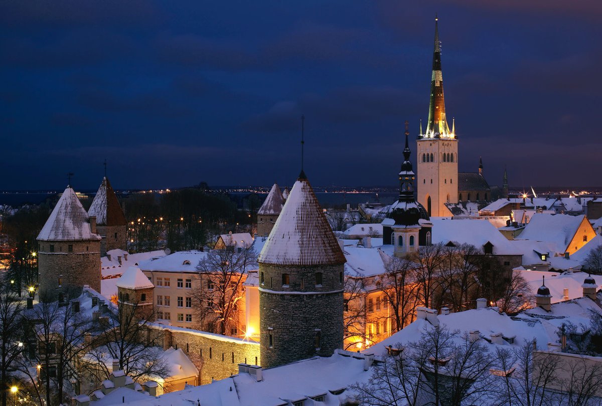 Эстония город Таллин 2020