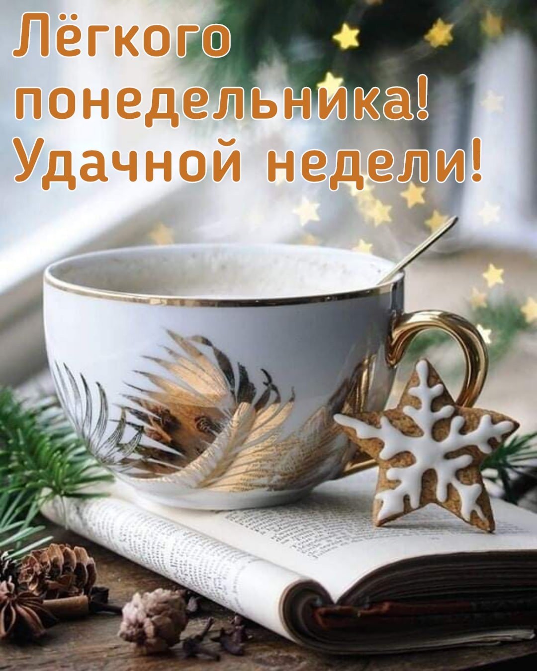 Легкого зимнего понедельника и удачной недели