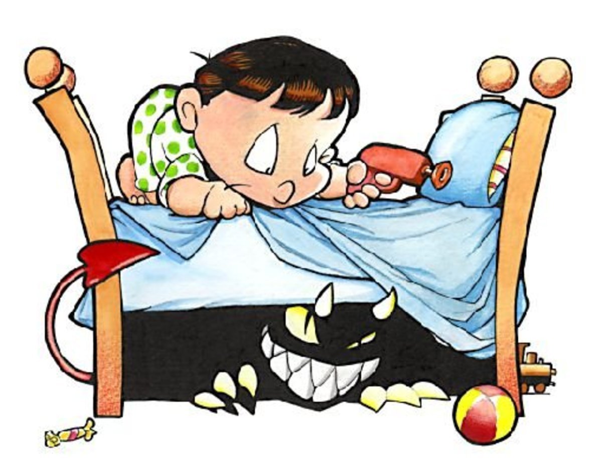 Изображение страха для детей