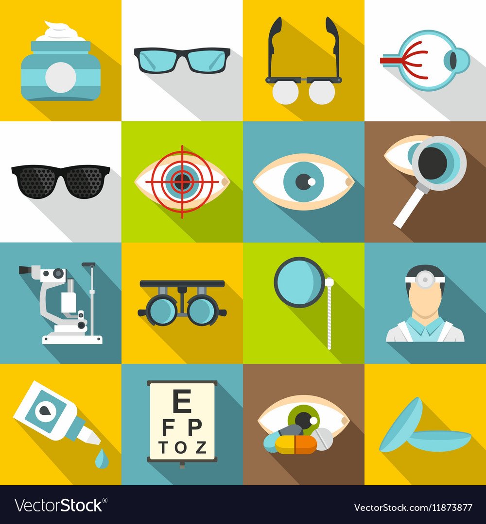 Детская таблица для проверки зрения у окулиста