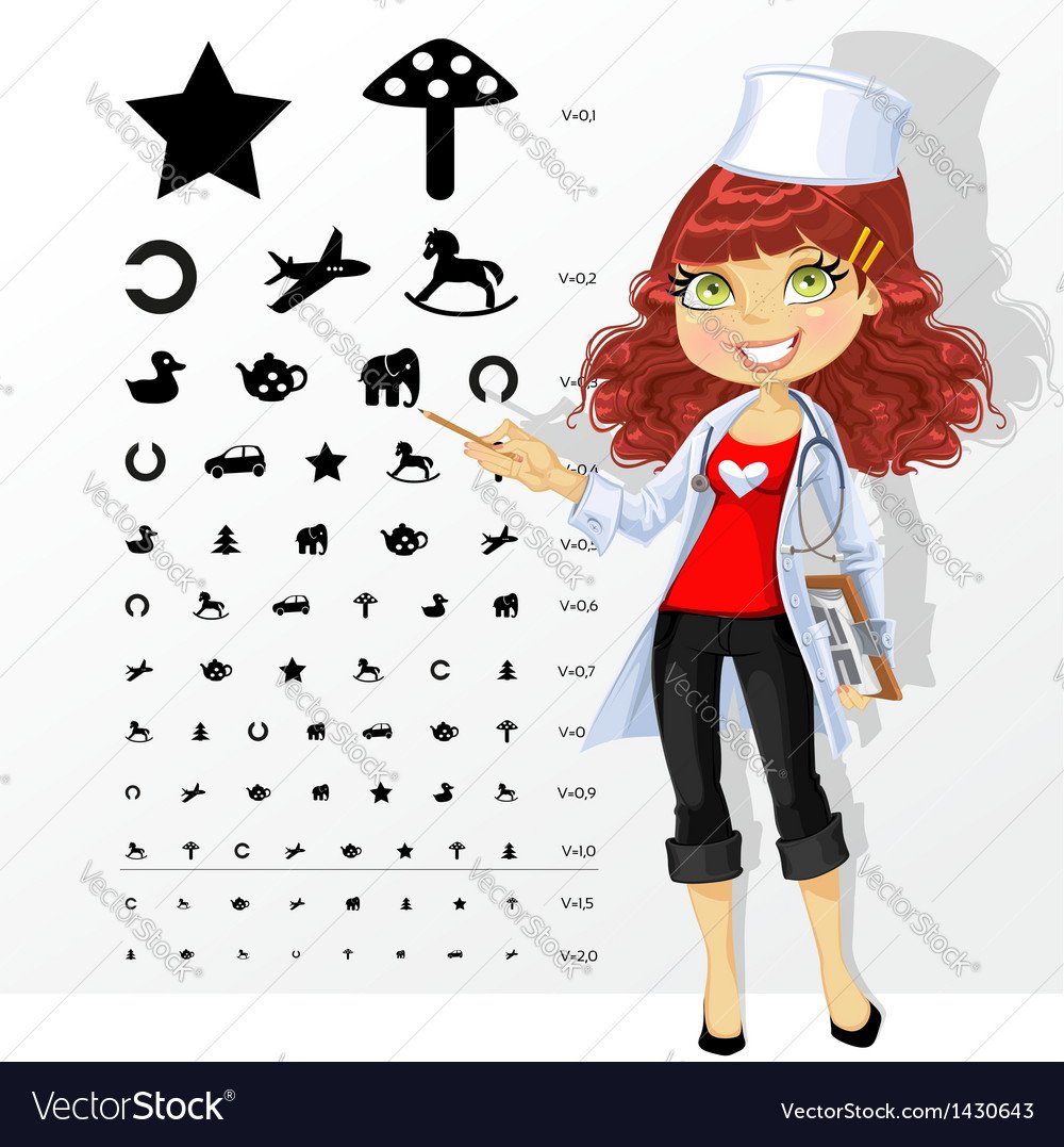 Таблица Орловой для проверки зрения у детей