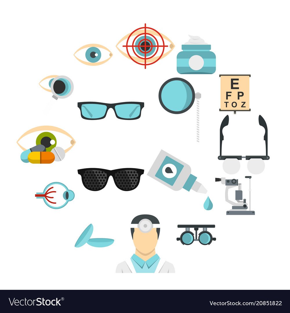 Офтальмологические иконки