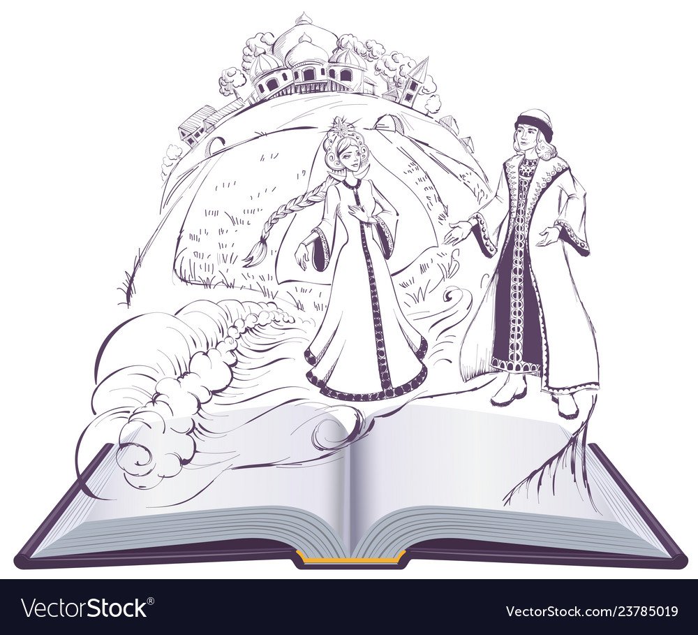 Иллюстрации из книг Пушкина