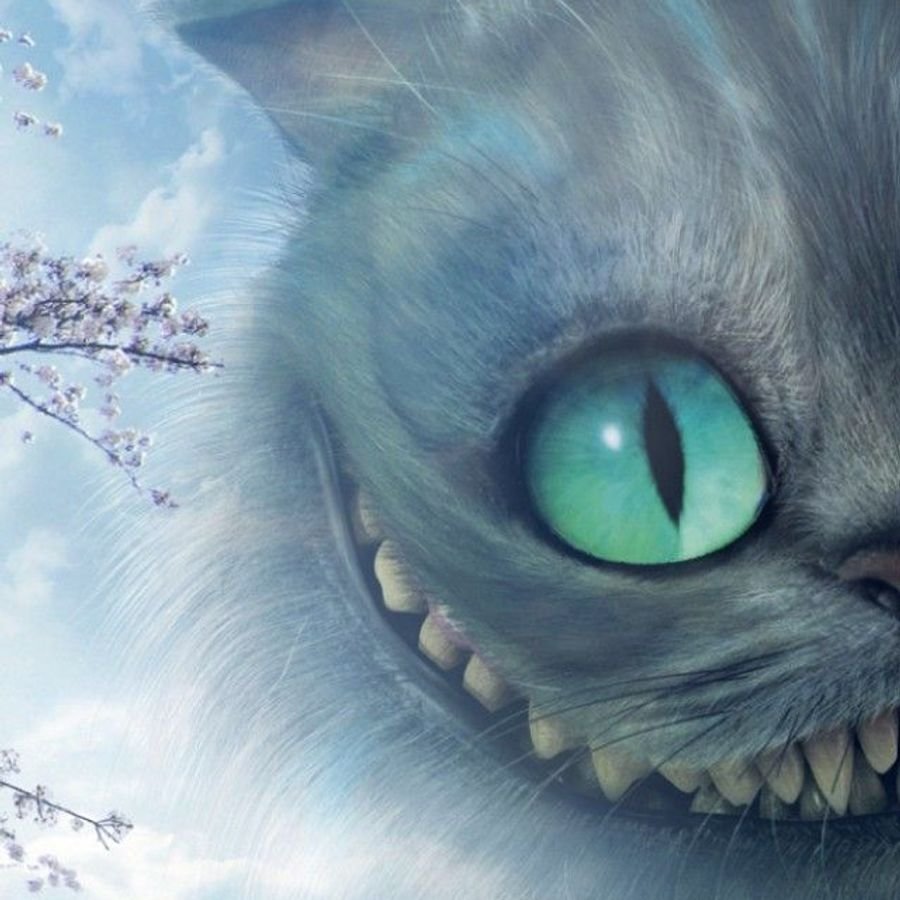 Улыбка Чеширского кота из фильма Алиса в стране чудес