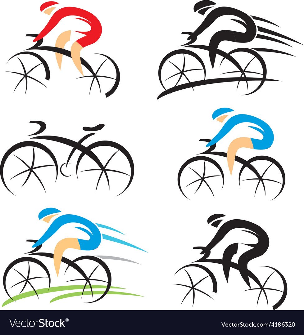 Дорожный знак велосипед в желтом ромбе