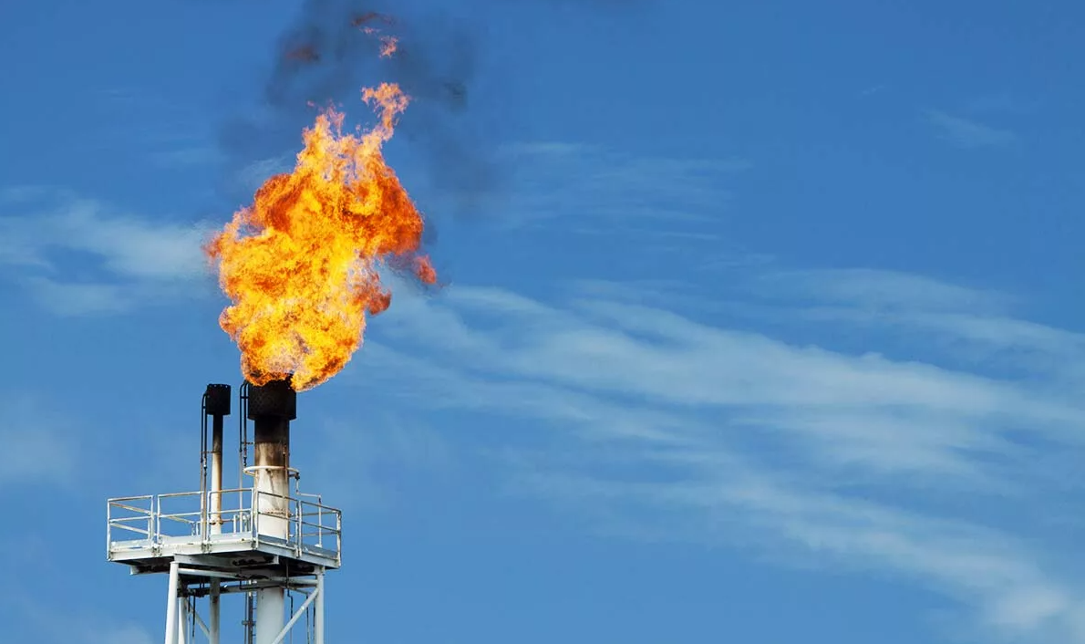 Горение природного газа