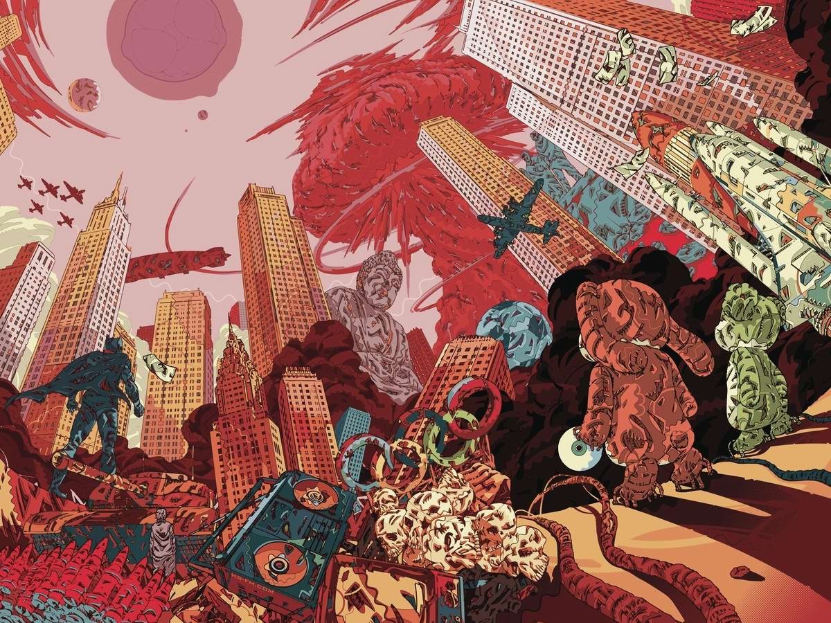 Девушка треугольник