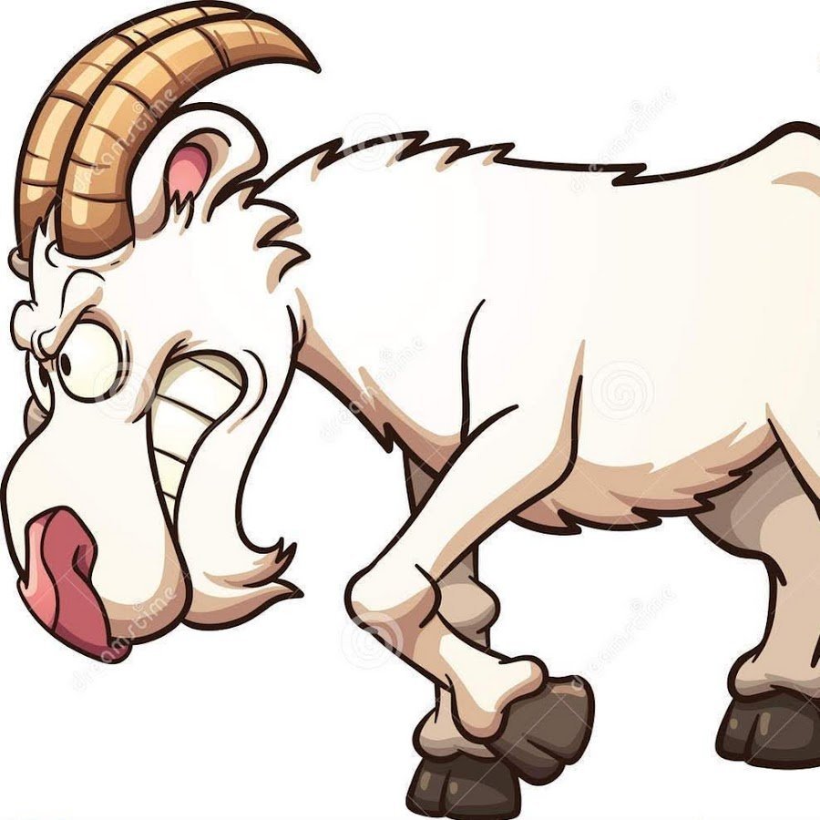 Сердитая коза