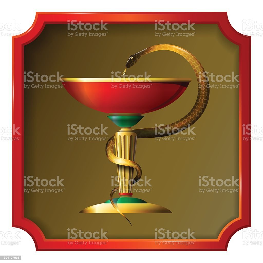 Золотой символ медицины