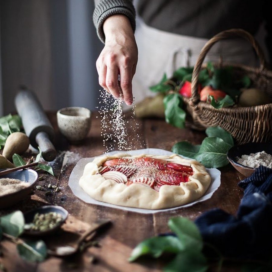 Фон приготовление на кухне