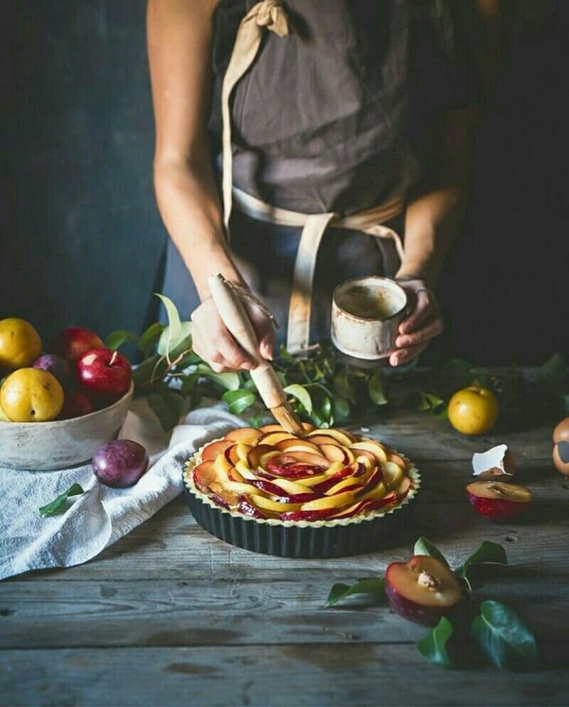 Процесс приготовления еды