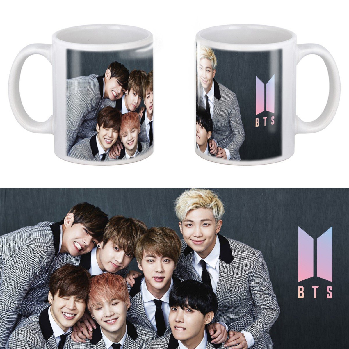 Группа БТС на кружку