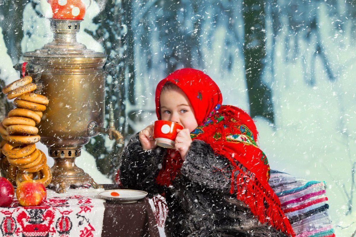 Доброе утро хорошего дня зимние Веселые