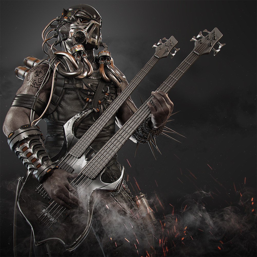 Орк музыкант арт