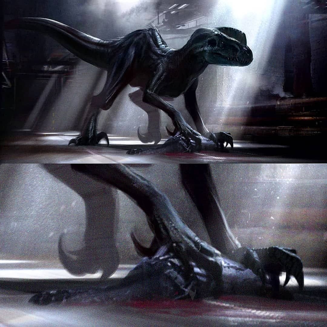 Мир Юрского периода 2 Индораптор и Блю