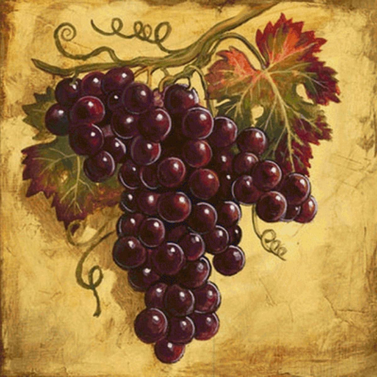 Брюллов Виноградная лоза живопись