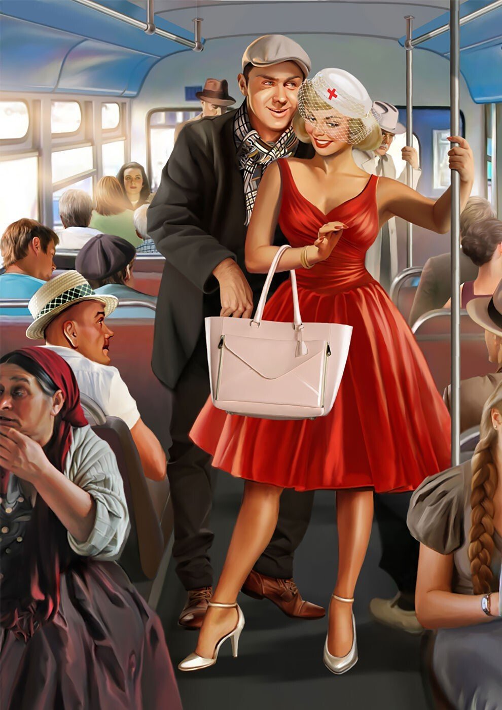 Пин ап художник Валерий Барыкин