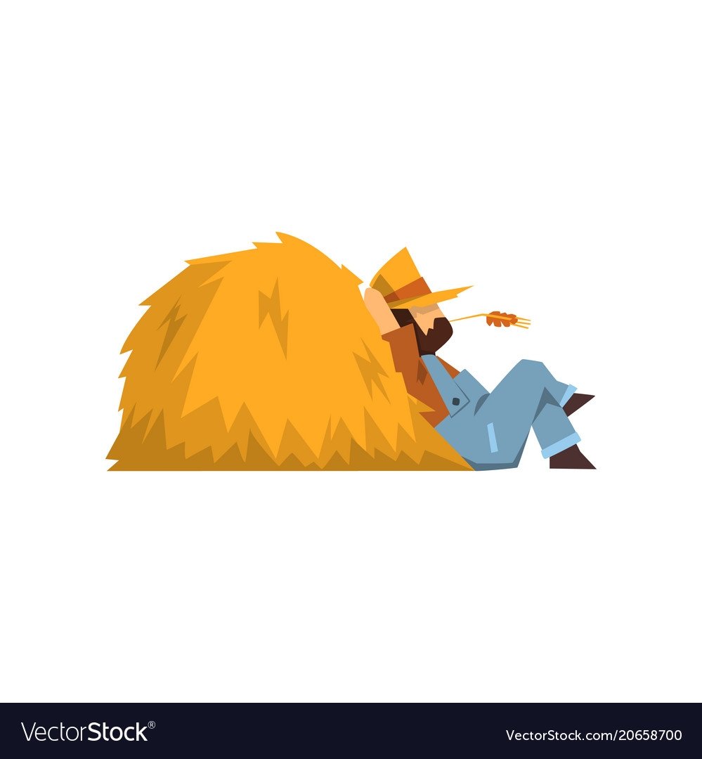 Нарисовать сено