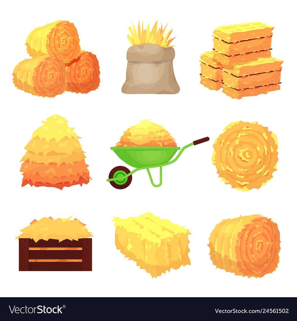 Нарисовать стог сена