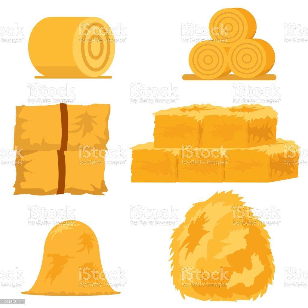 Стог сена картинка для детей