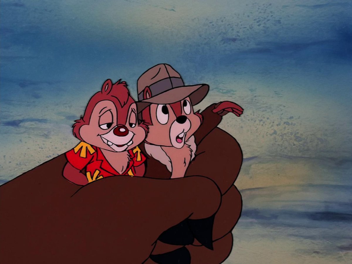 Мультфильм чип и Дейл спешат на помощь