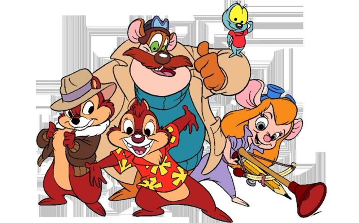 Чип и Дейл герои мультика