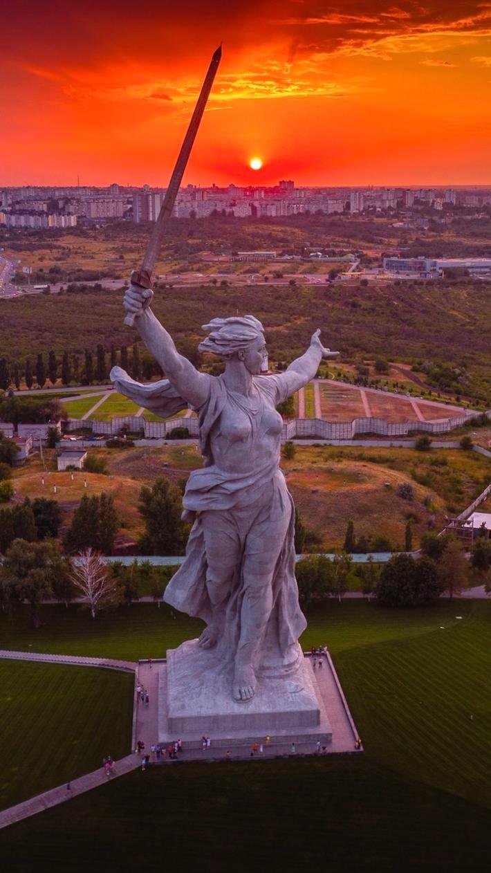 Мамаев Курган и Родина мать