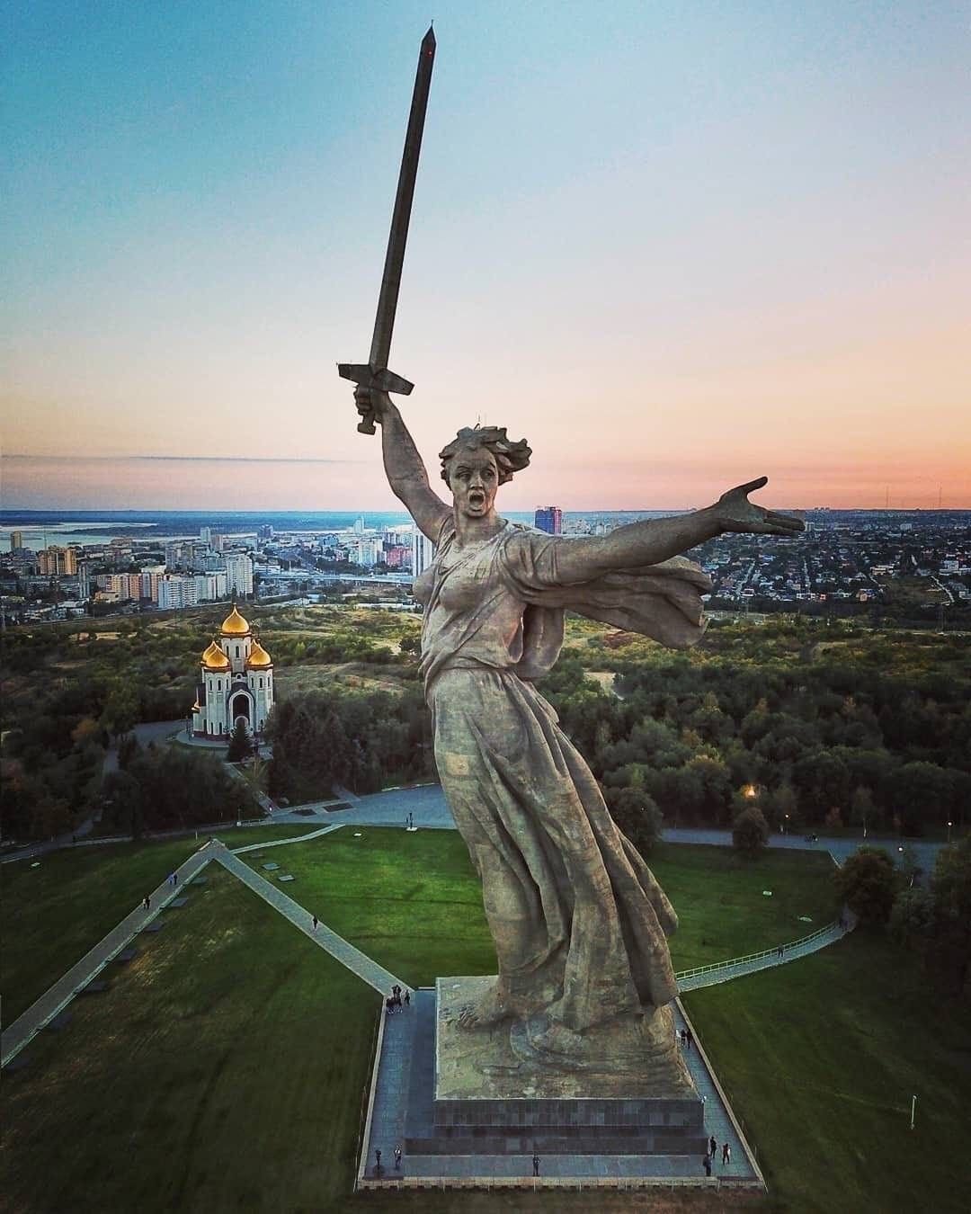 Мамаев Курган и Родина мать