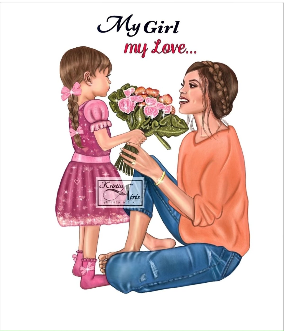 Современные открытки маме