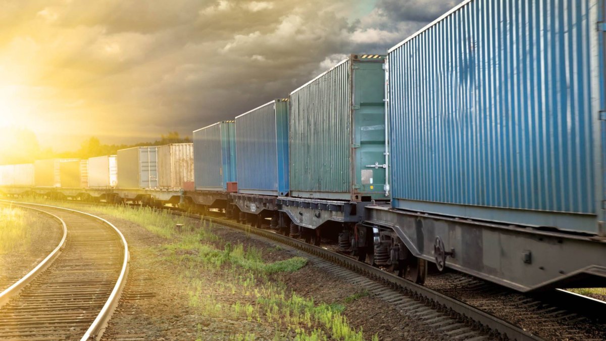 Контейнерный поезд