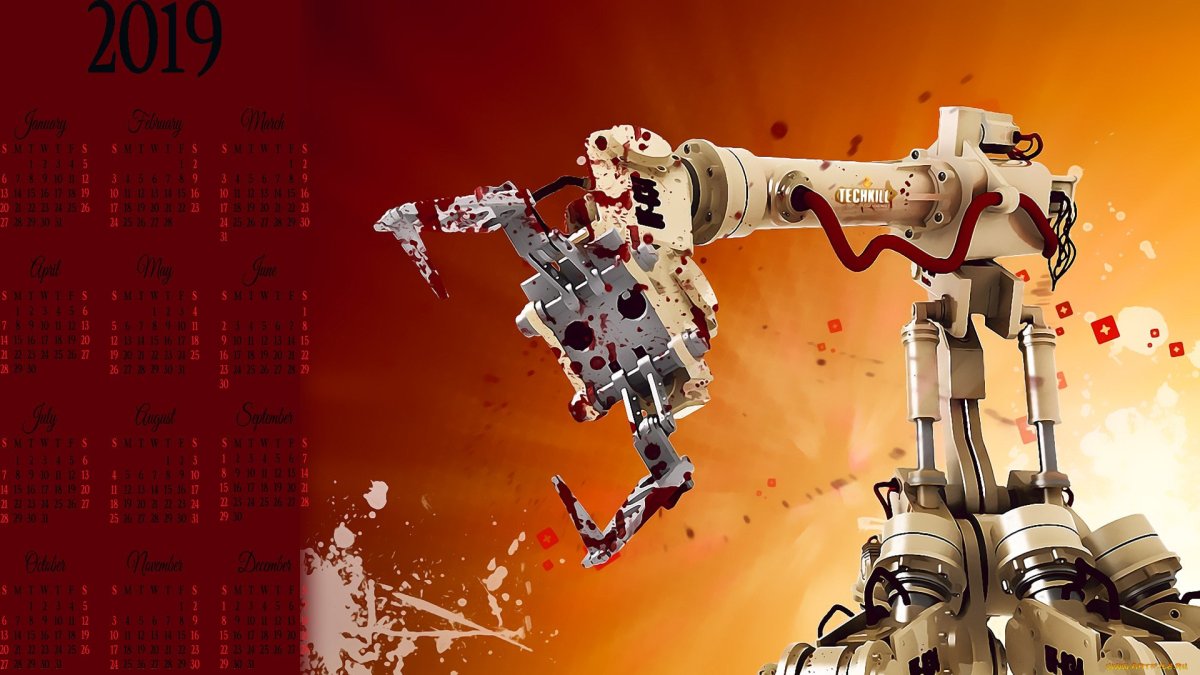 Робототехника фон