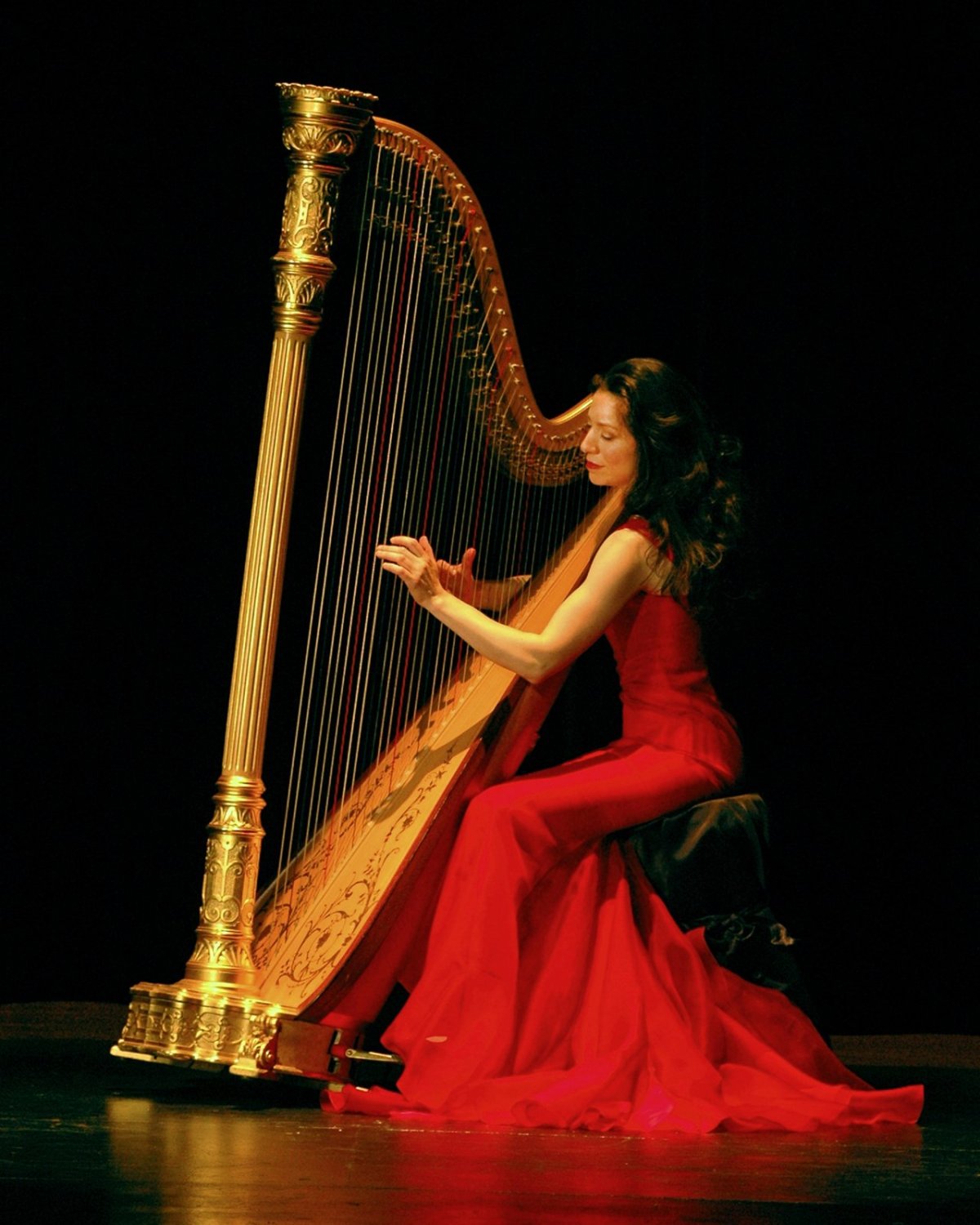 Дарья Павлова арфа