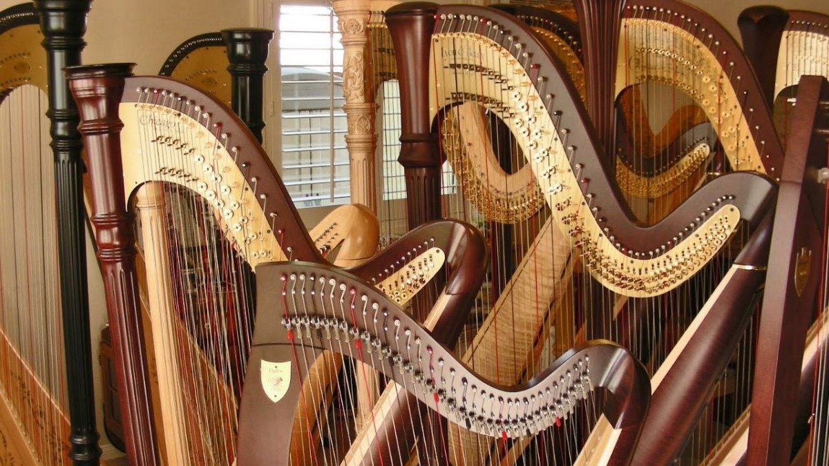Уэльская тройная арфа