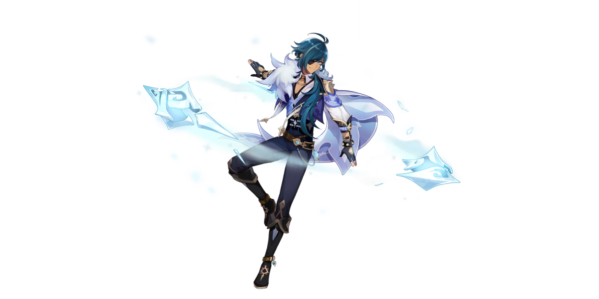 Кэйя Геншин Импакт в полный рост