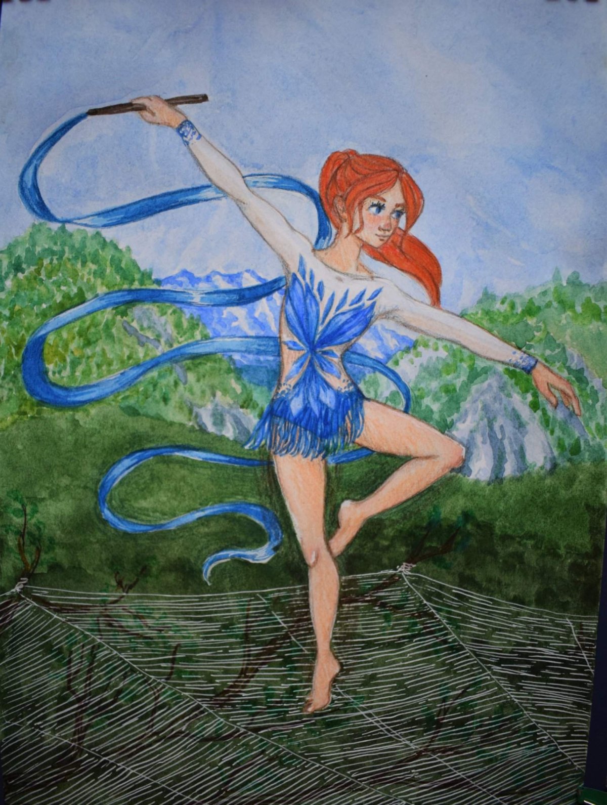 Часодеи Василиса на гимнастике