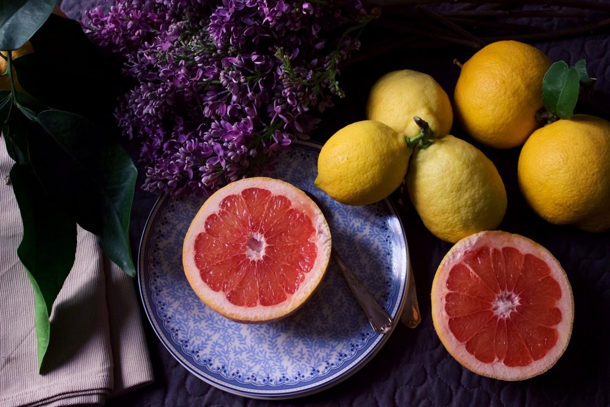 Фиолетовый апельсин