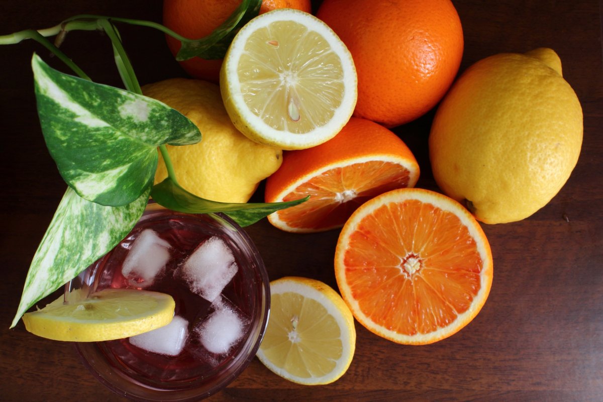 Лимоны грейпфрут апельсины