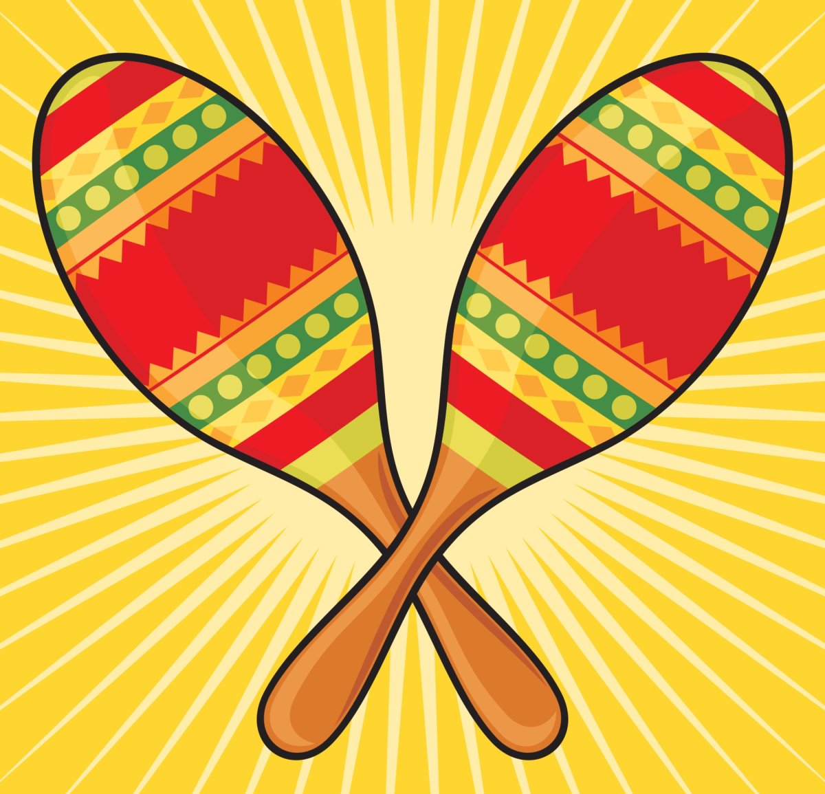 Мексиканские музыкальные инструменты маракасы